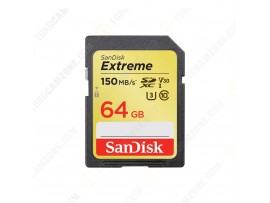 SanDisk Extreme SDHC UHS-I U3 150MB/s 64GB - SDSDXV5